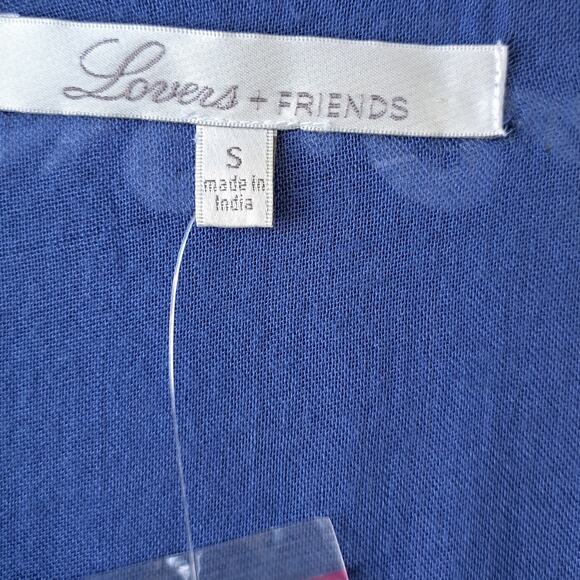 Lovers & Friends Valentine Embroidered Button Front Maxi Dress Size Small - Picture 8 of 15